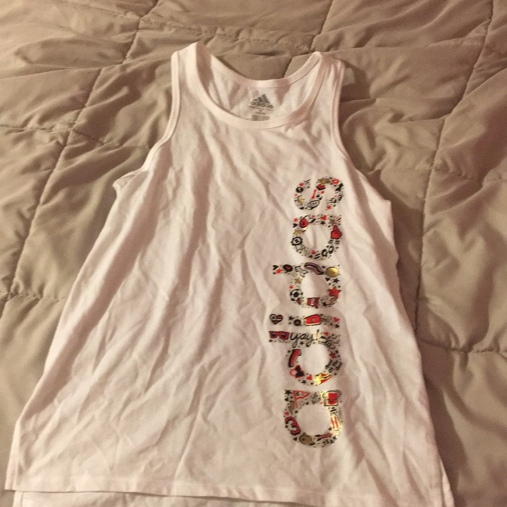 White tank top